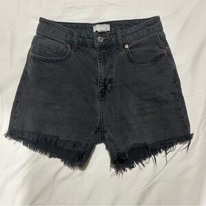 H&M Charcoal Jean Shorts